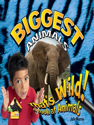 cover image of Biggest Animals
